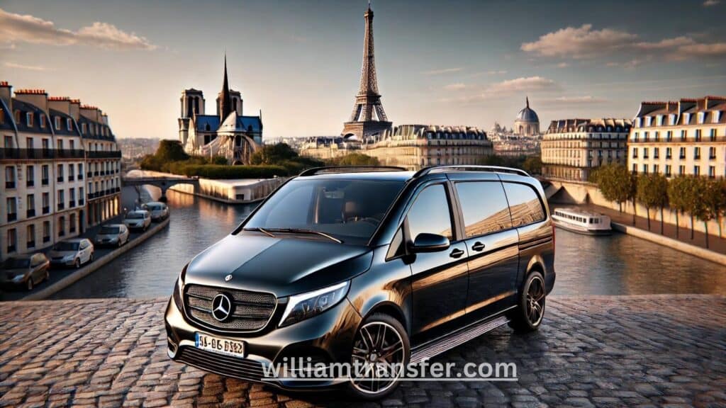 car rental with driver in Paris